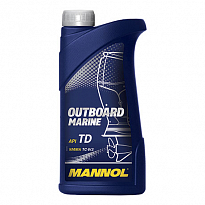 MANNOL 7207 масло мот. лодочное 2T Outboard Marine API TC 1л